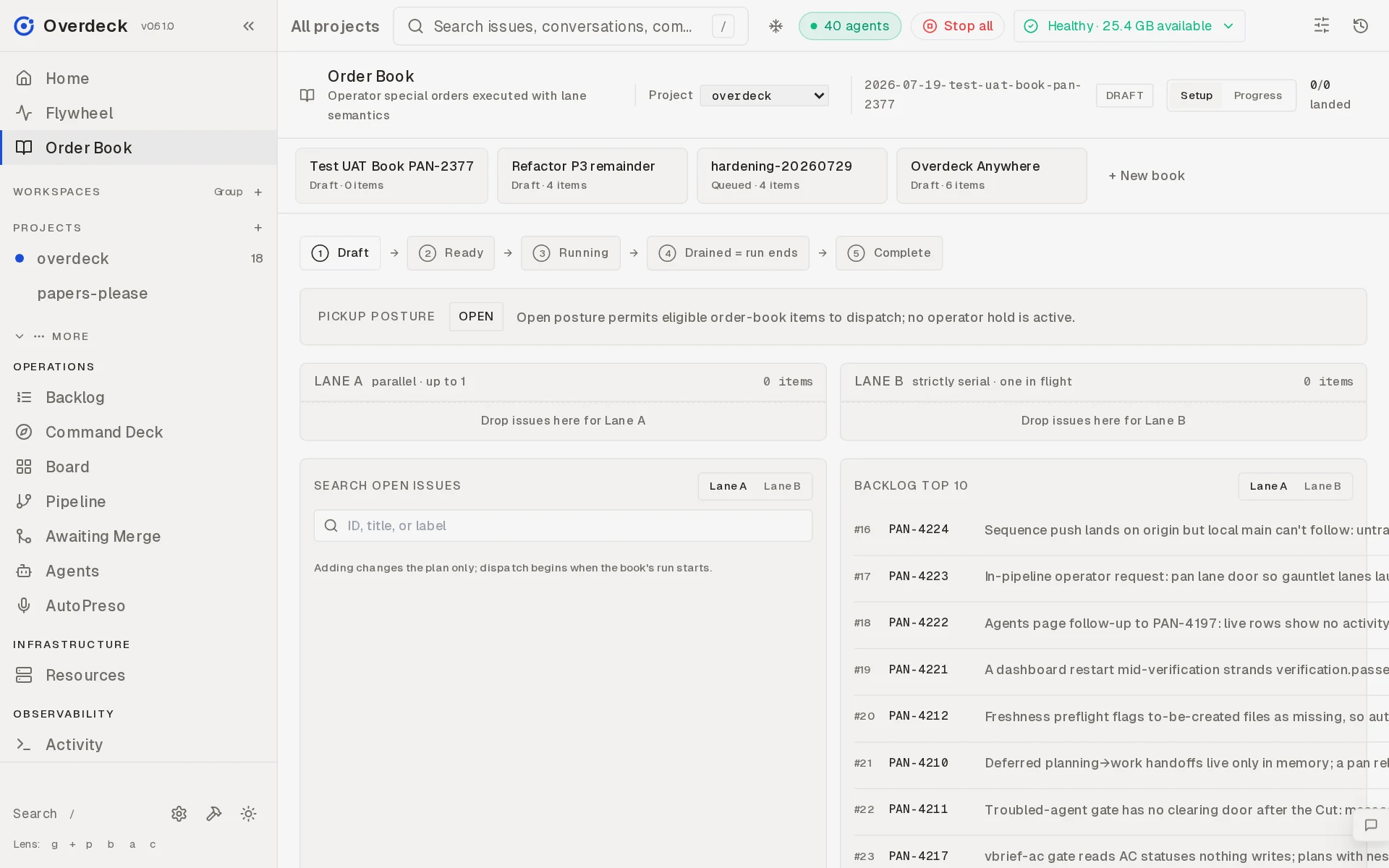 Order Book